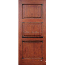 3- panel mahogany hardwood door design